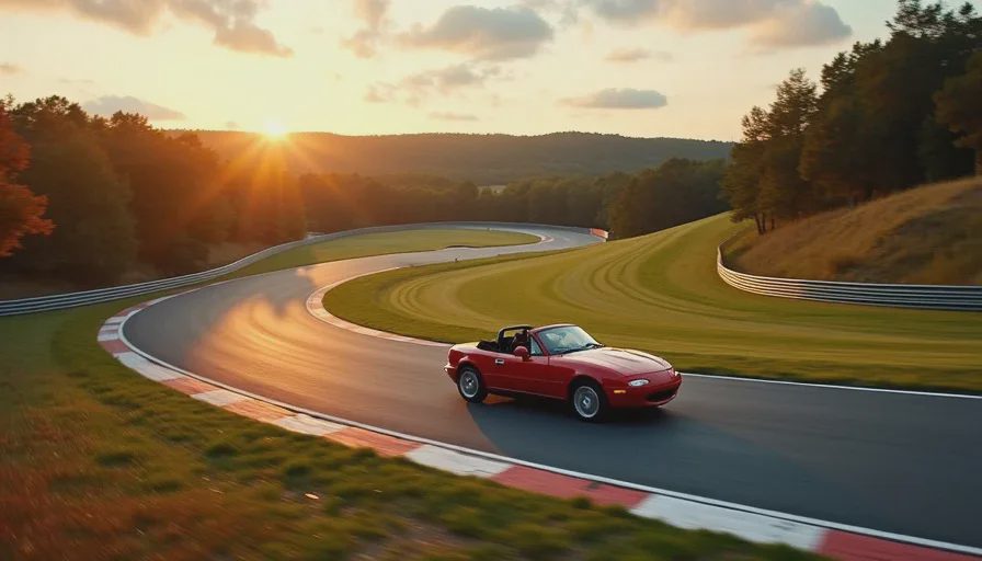 Golden Hour at Barber: Eight Cars, No Filters, No Need 