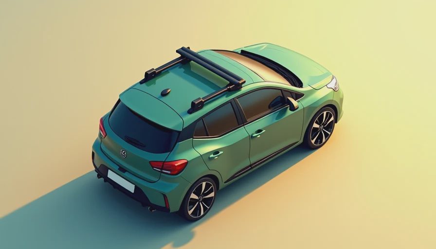 Visual context for gti roof rack