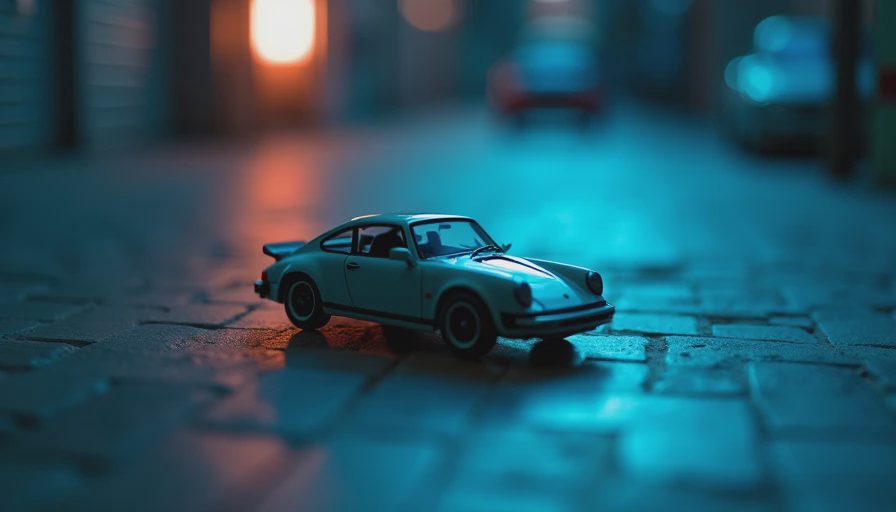 Visual context for car photography settings