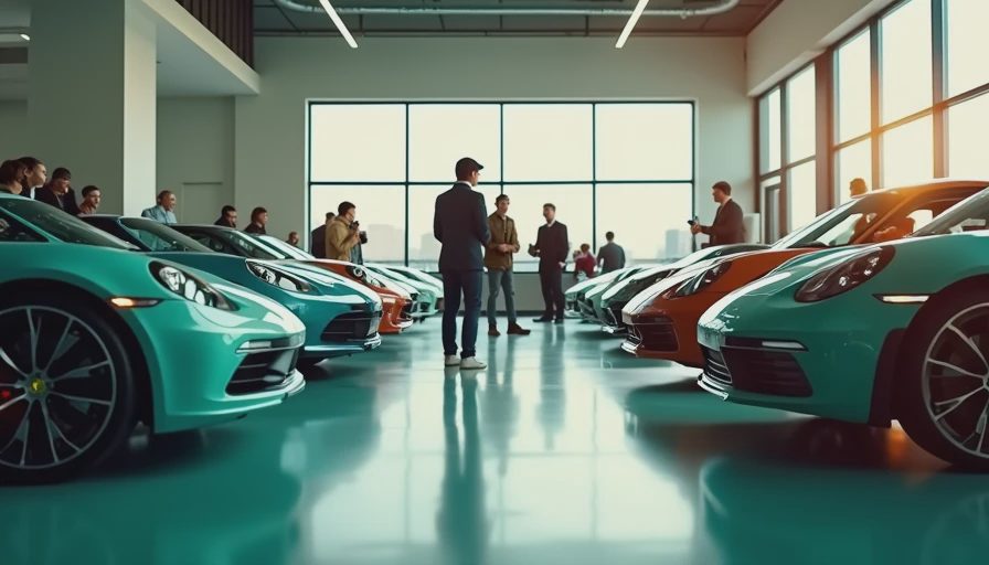 Visual context for car show photography